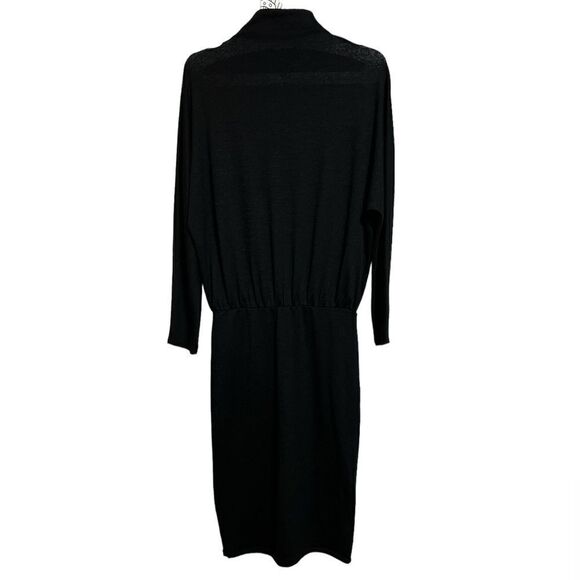 Aritzia Wilfred Free Mock Neck Knitted Long Sleeve Dress - Picture 2 of 6